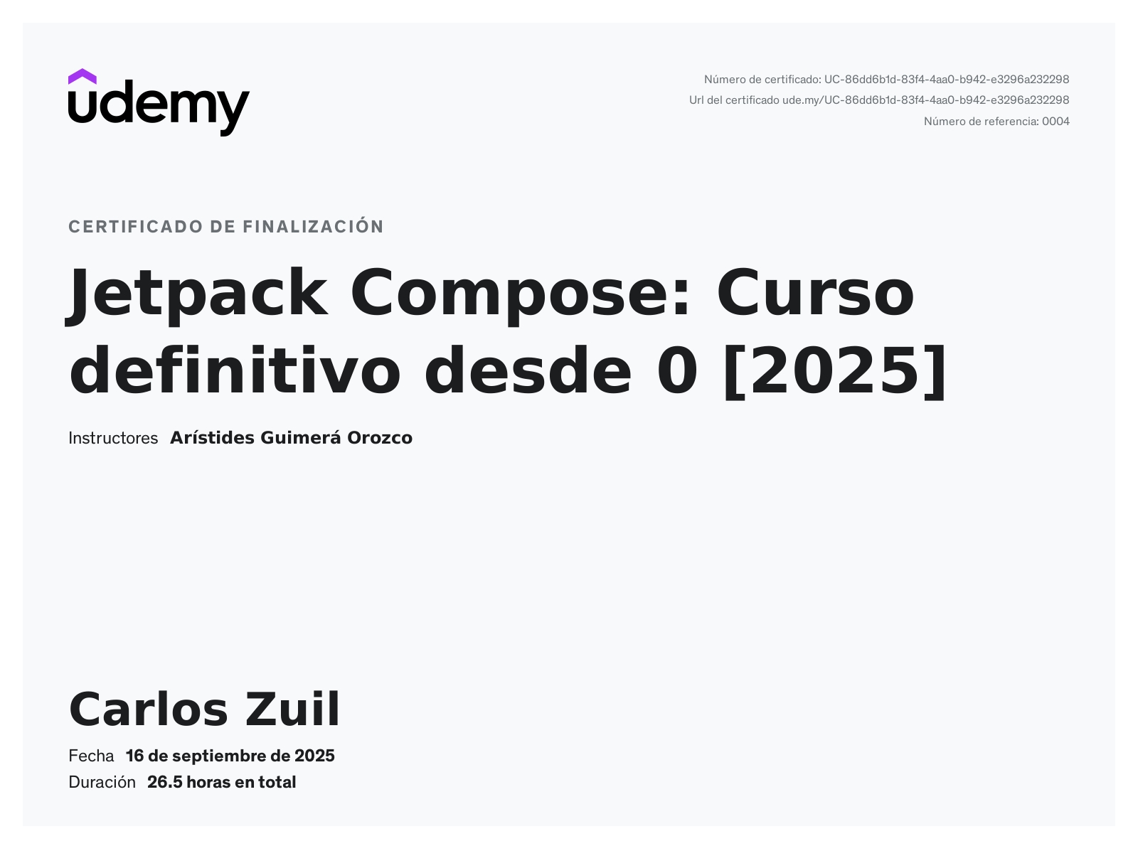 Udemy - Jetpack Compose